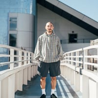 SQUEEZED DESIGN MADRAS CHECK ANORAK
