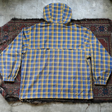 SQUEEZED DESIGN MADRAS CHECK ANORAK