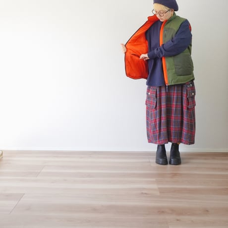 ＊ユニセックス＊ SLOWHANDS -スローハンズ- RCL TENT DOWN VEST