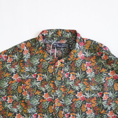 2色ユニセックス＊Nasngwam-ナスングワム-デッドストックファブリック LIBERAL SHIRTS