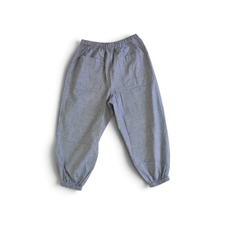2色＊レディース＊Linen ya -リネンヤ- コットンシルク ジョガーパンツ