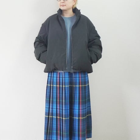 ＊レディース＊ LA MOND -ラモンド- WEATHER CLOTH DOWN BLOUSON ／ブラック （LM-O-122）