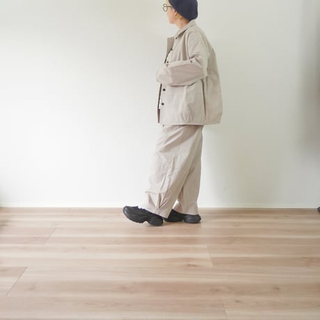 2色レディース＊ASCOT by yim-アスコット バイ イム-FORM JACKET＆FORM PANTS セットアップ