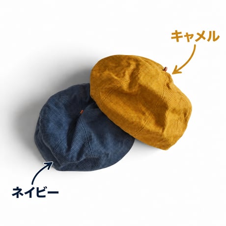 2色goods＊HIGHER -ハイアー- SASHIKO DOBBY BERET