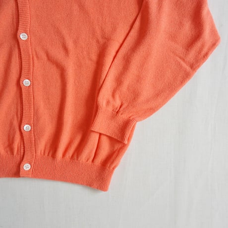 ユニセックス＊eyya-エイヤ-cotton boucle yarn cardigan / フラミンゴ