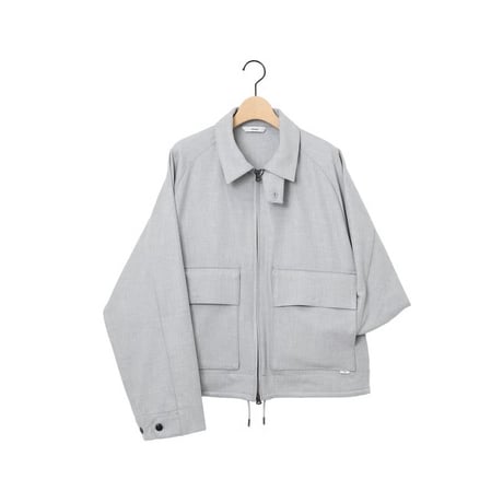 ＊ユニセックス＊amne-アンヌ- WARM GABARDINE useful blouson amn-BL-024／Heather