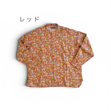 2色ユニセックス＊Nasngwam-ナスングワム-デッドストックファブリック LIBERAL SHIRTS