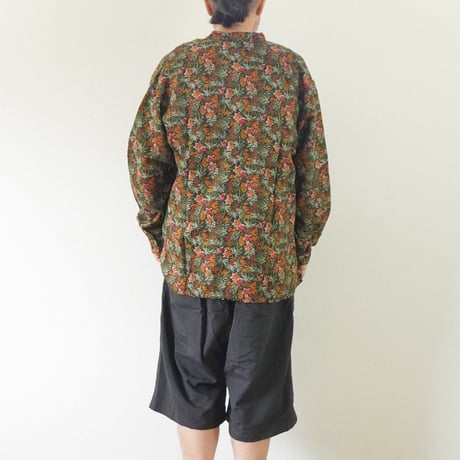 2色ユニセックス＊Nasngwam-ナスングワム-デッドストックファブリック LIBERAL SHIRTS