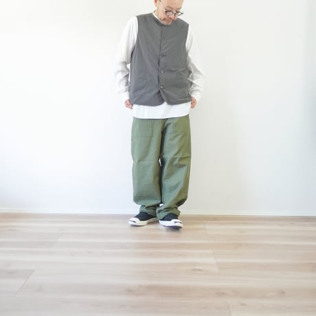 ２色＊ユニセックス＊ARAN-アラン-リップストップ高密度ナイロンタフタVEST