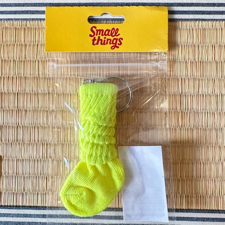 8色＊Small things -スモールシングス- Tiny Loose Socks Keychain ミニチュアルーズソックスキーホルダー