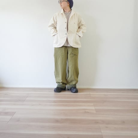 ＊ユニセックス＊ORDINARY FITS-オーディナリーフィッツ-BELL JACKET / エクリュ