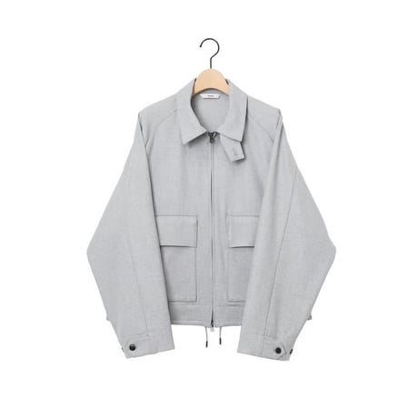 ＊ユニセックス＊amne-アンヌ- WARM GABARDINE useful blouson amn-BL-024／Heather