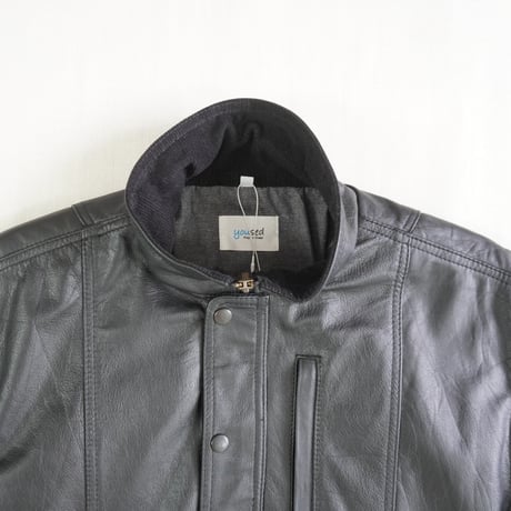 ＊ユニセックス＊YOUSED-ユーズド-RETRO BAGGIES LEATHER JKT レトロバギーズジャケット