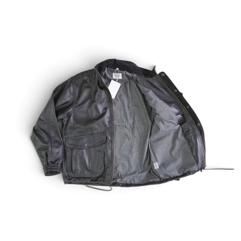 ユニセックス＊YOUSED-ユーズド-RETRO BAGGIES LEATHER JKT レ