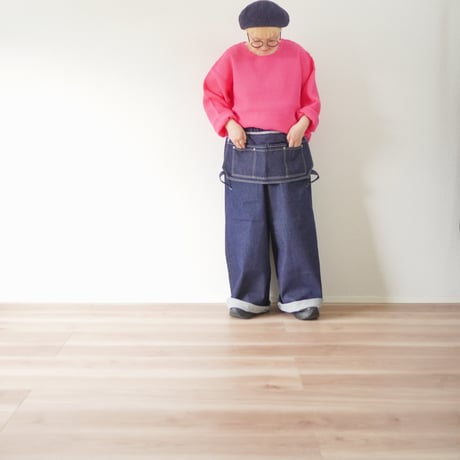 ＊ユニセックス＊NAPRON-ナプロン- 12ozデニム APRON PANTS／INDIGO