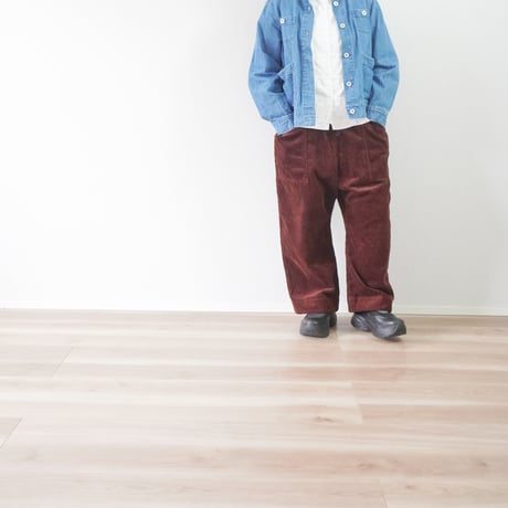 ＊レディース＊TIGRE BROCANTE 5Wコール ミャオ9分丈パンツ