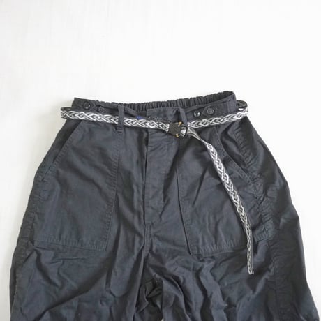 ＊ユニセックス＊Bison Designs -バイソンデザインズ- LINX Nylon Web Belt 19mm/ブラックホーン