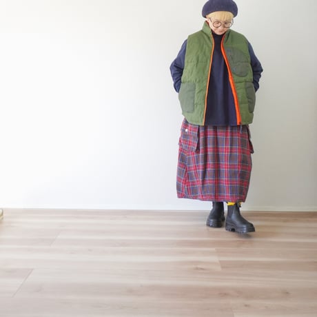 ＊ユニセックス＊ SLOWHANDS -スローハンズ- RCL TENT DOWN VEST