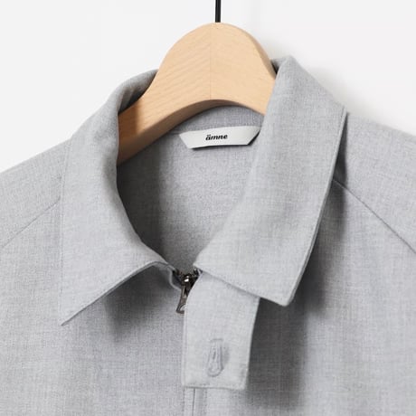 ＊ユニセックス＊amne-アンヌ- WARM GABARDINE useful blouson amn-BL-024／Heather