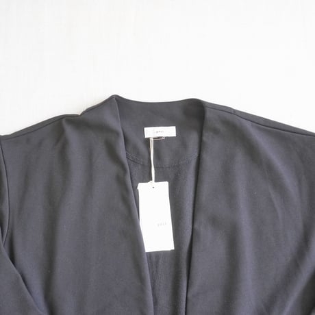 ＊レディース＊prit-プリット-  30/2ツイルストレッチ裏起毛 トッパーカーディガン／P80747