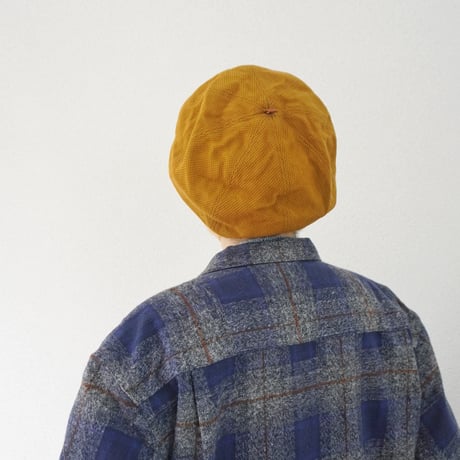 2色goods＊HIGHER -ハイアー- SASHIKO DOBBY BERET