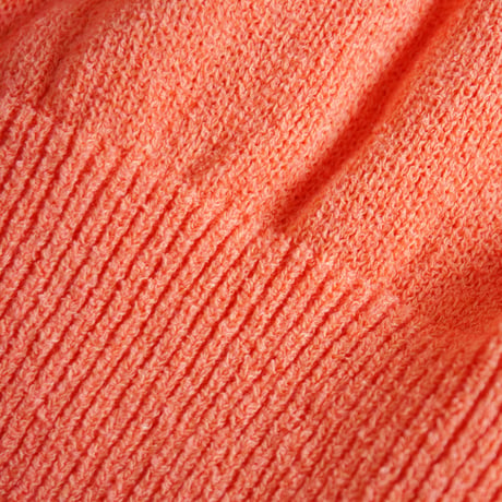 ユニセックス＊eyya-エイヤ-cotton boucle yarn cardigan / フラミンゴ