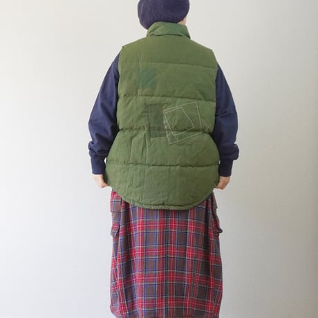 ＊ユニセックス＊ SLOWHANDS -スローハンズ- RCL TENT DOWN VEST