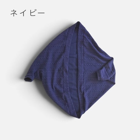 2色＊レディース＊ ASCOT by yim -アスコット バイ イム- ケーブルキルトモモンガボレロカーディガン