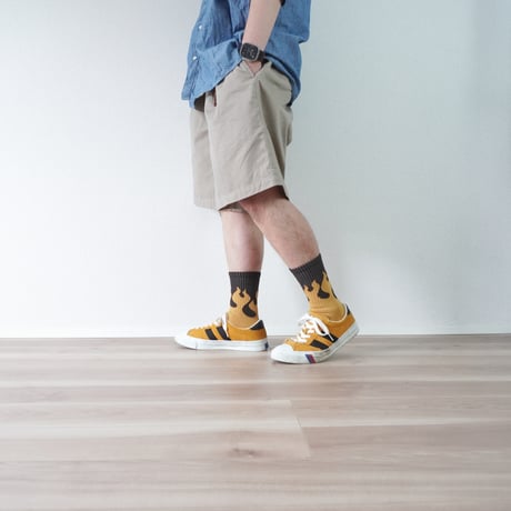 ＊goods＊TONNYSOCKS（トニーソックス） Pile Socks Flames（パイルソックス フレイム）
