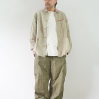 ２色＊ユニセックス＊TIGRE BROCANTE-ティグルブロカンテ-Re.EUROリネンシーツMIX レギュラーカバーオール