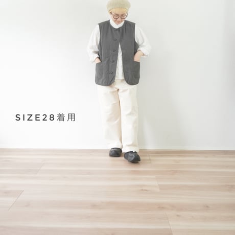 ＊ユニセックス＊ORDINARY FITS-オーディナリーフィッツ-BELL PANTS / エクリュ