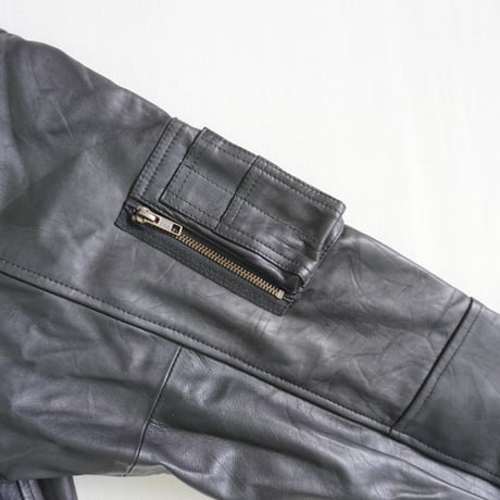＊ユニセックス＊ yoused -ユーズド- Leather Bomber JKT（MA-1）