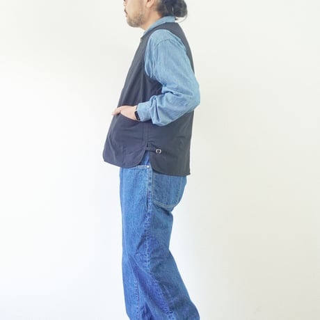 ２色＊ユニセックス＊ARAN-アラン-リップストップ高密度ナイロンタフタVEST