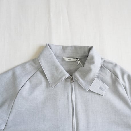 ＊ユニセックス＊amne-アンヌ- WARM GABARDINE useful blouson amn-BL-024／Heather