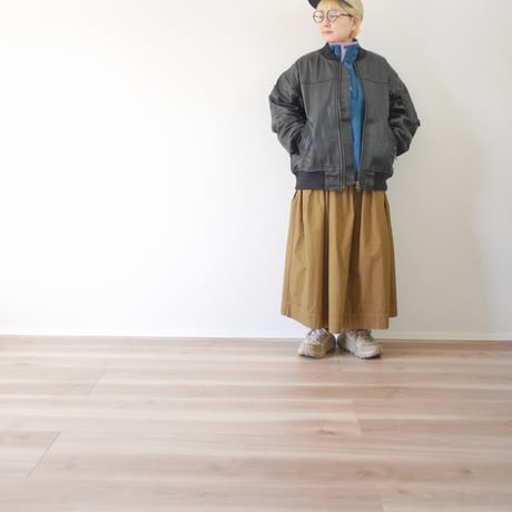 ＊ユニセックス＊ yoused -ユーズド- Leather Bomber JKT（MA-1）