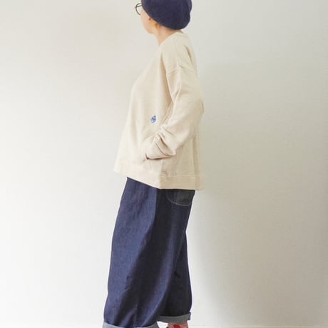 ＊レディース＊快晴堂 Girl’s軽い裏毛 クルーネックプルオーバー／63C-109