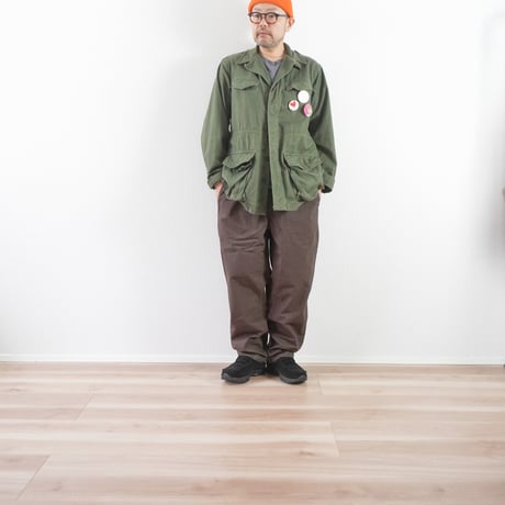 ２色＊ユニセックス＊TIGRE BROCANTE-ティグルブロカンテ-ジンバブエコットンタゴサクロングパンツ