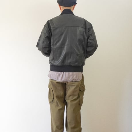 ＊ユニセックス＊ yoused -ユーズド- Leather Bomber JKT（MA-1）