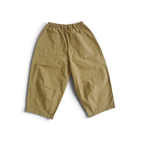 ＊レディース＊Linenya-リネンヤ-CORDURA®︎ 天日干しワッシャー タックワイドパンツ/ベージュとチャコール