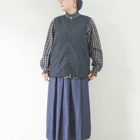 ２色＊ユニセックス＊ARAN-アラン-ナイロンタッサーVEST