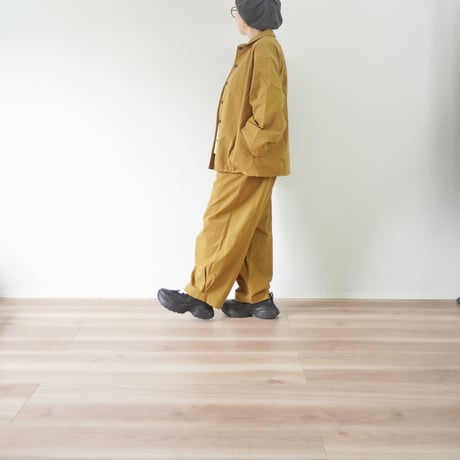 2色レディース＊ASCOT by yim-アスコット バイ イム-FORM JACKET＆FORM PANTS セットアップ