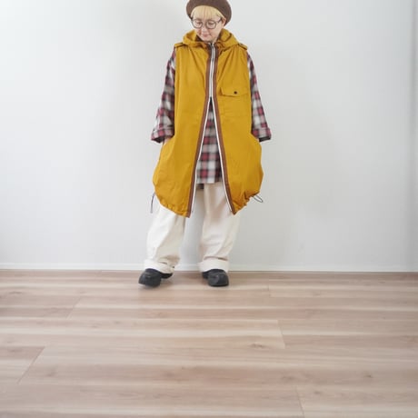 ＊ユニセックス＊YENOPE-イエノープ-Highkey Vest ハイキーべスト/マスタード