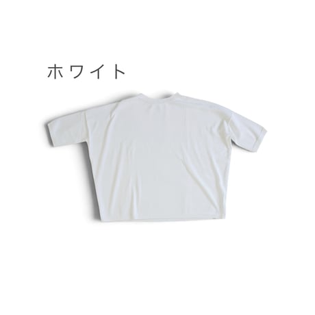 4色＊レディース＊Linen ya by as it is.-リネンヤ- コットンボートネック5分袖ニット