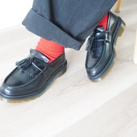 ユニセックス＊Dr.Martens ADRIAN タッセルローファー / ブラック