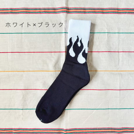 ＊goods＊TONNYSOCKS（トニーソックス） Pile Socks Flames（パイルソックス フレイム）