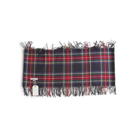 3色goods＊ ISLAND KNIT WORKS-アイランドニットワークス-チェック柄フリンジスヌード
