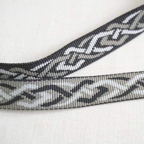 ＊ユニセックス＊Bison Designs -バイソンデザインズ- LINX Nylon Web Belt 19mm/ブラックホーン