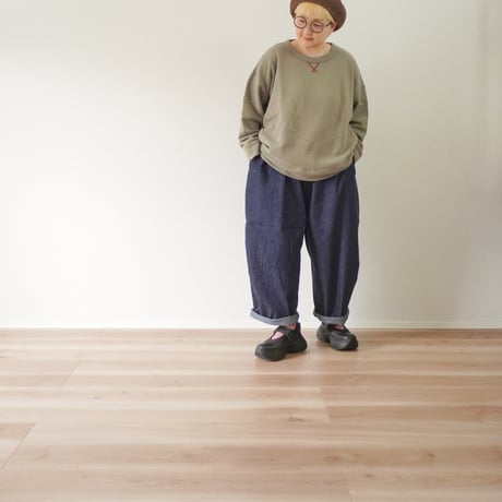 ＊レディース＊快晴堂 ふわふわタックパンツ／63P-26