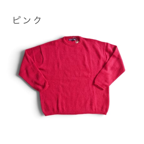 2色＊ユニセックス＊ TIGRE BROCANTE -ティグルブロカンテ- Babyアルパカ TB長袖セーター