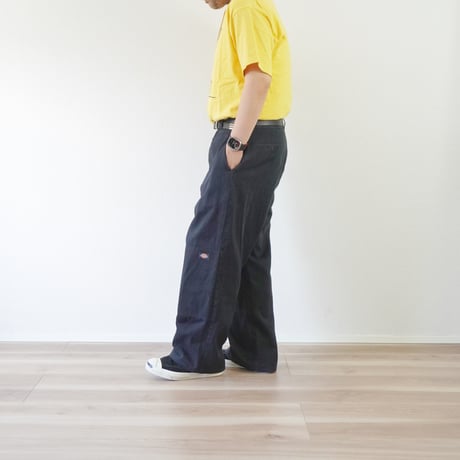 ＊ユニセックス＊Mr. Remake Man-ミスターリメイクマン-studs pants / リメイクワークパンツ